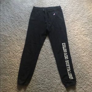 University of Colorado sweatpants